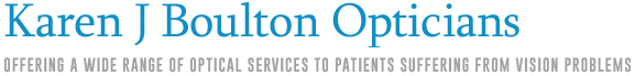 Karen J Boulton Optician Logo